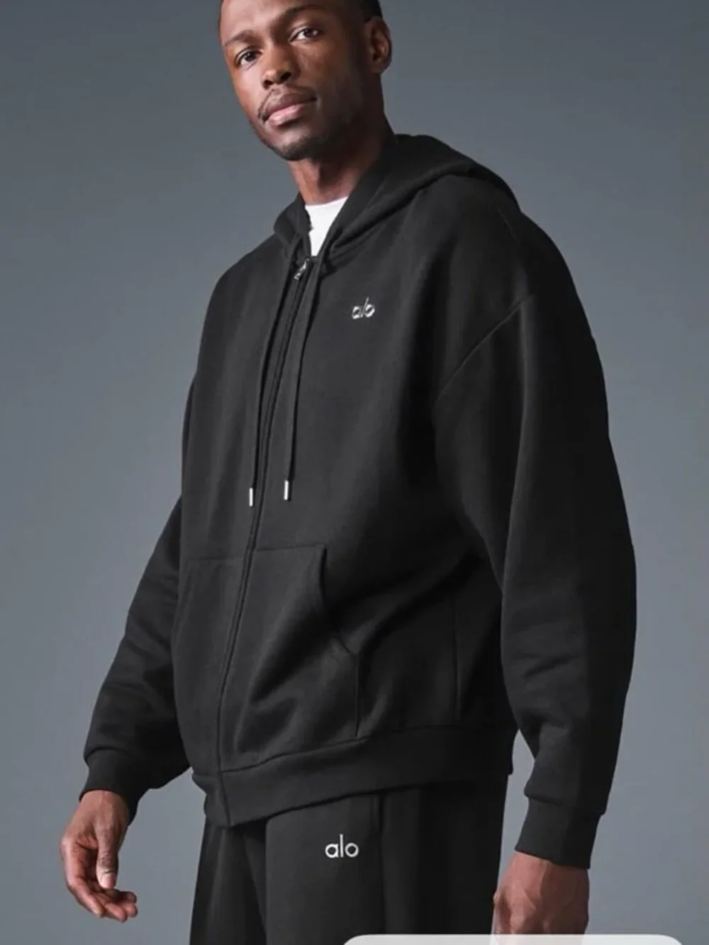 Alo Yoga Accolade Full Zip Hoodie - S
